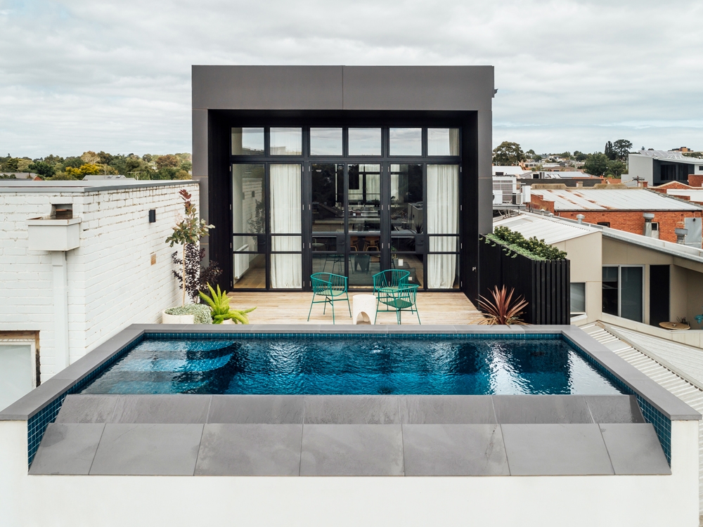 Small Concrete Pools by Aloha Pools